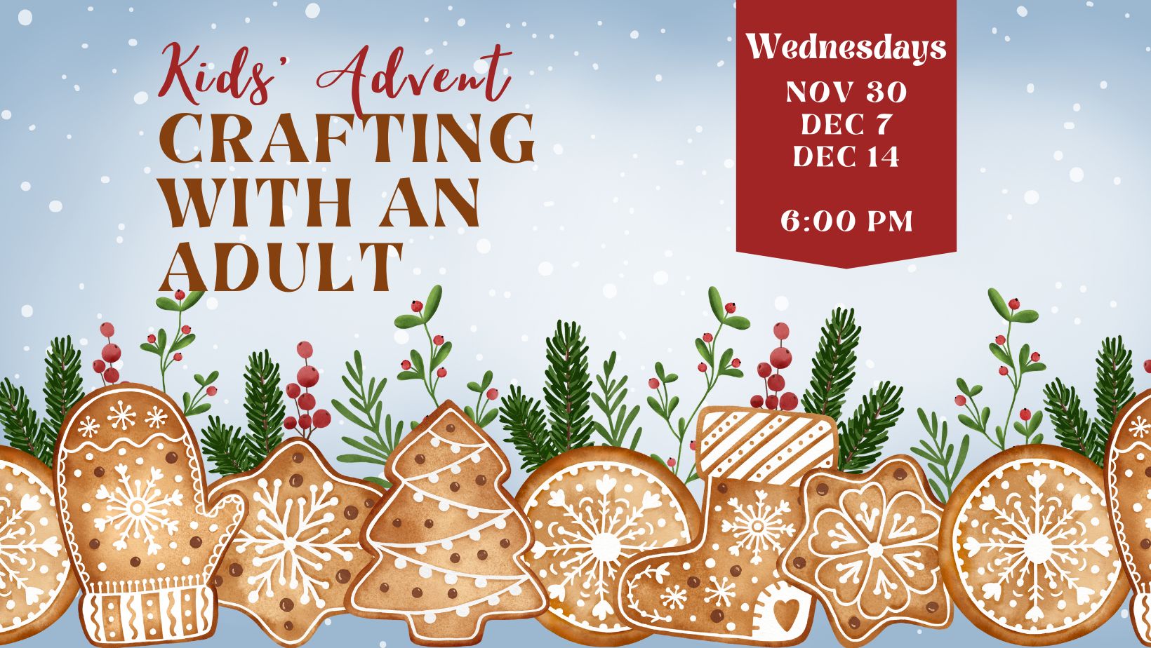 Featured image for Advent Crafting with and Adult